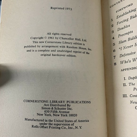 Bridge, Strategy And How To Play Bridge. lot of 6 books, See Description. - Picture 6 of 9